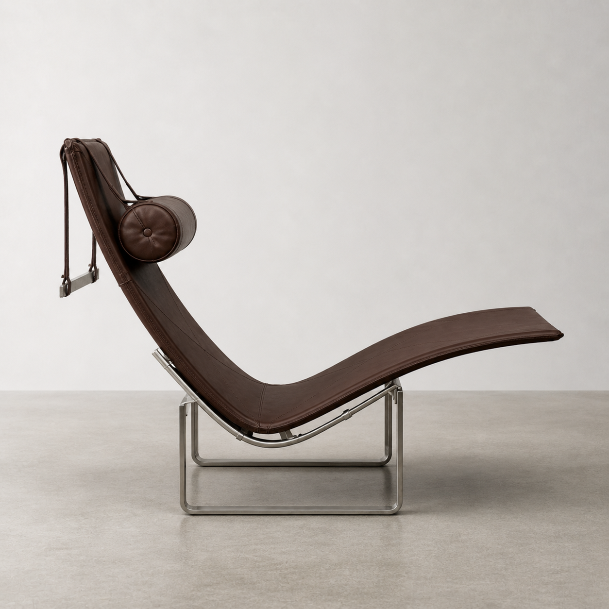 PK24 CHAISE CHAIR (DARK BROWN) - Görsel 2